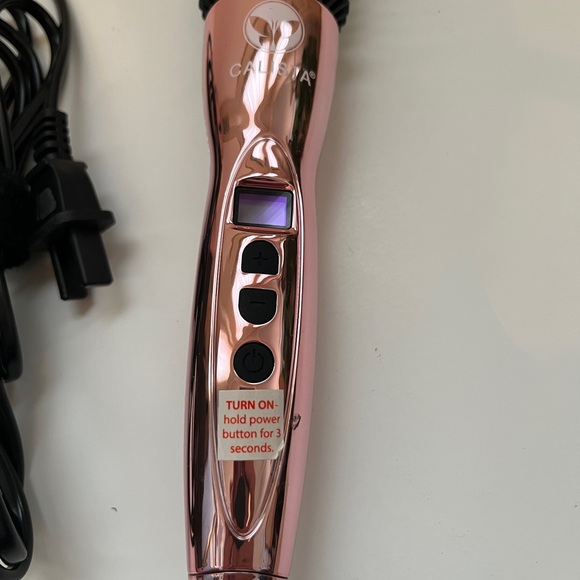 Calista Perfecter Pro Heated Round Brush with GoGo Mini Tool 1” Rose Gold - Picture 5 of 8